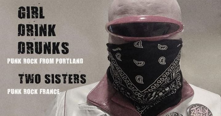 Une fille boit des ivrognes et 2SISTERS